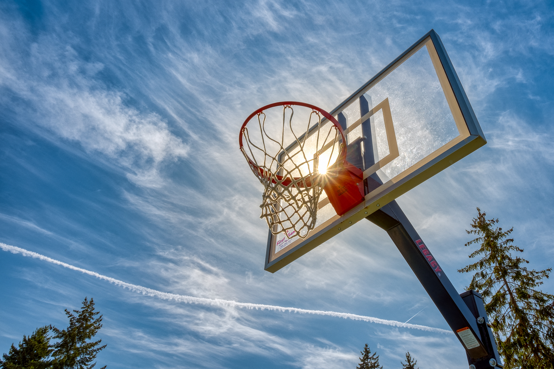 Full Size Basketball Court at Central Park East, Bellevue